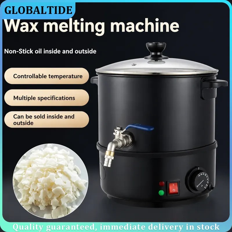 Pour Pot Aluminum - 4-10L Waxsmelter 110V/220V Kaarsenmaakpot DIY Gietmachine