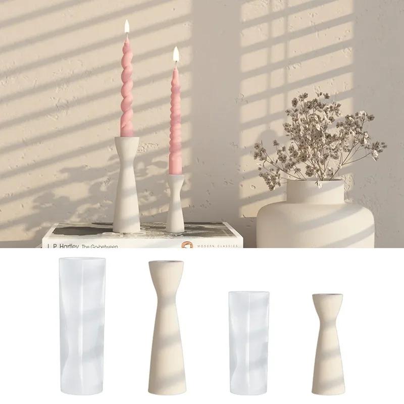 Candle Making Place - Nieuwe Kaarsenhouders Siliconen Kaars Schimmel DIY