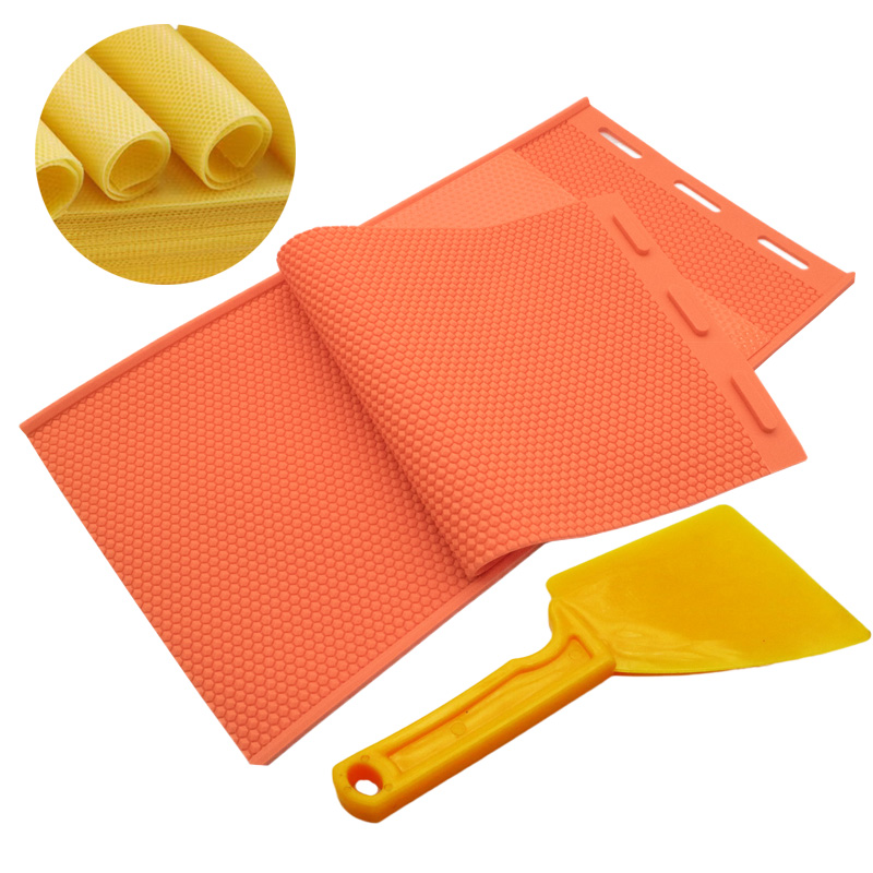 Candle Making Process - Bijenwas Druk Vel Mold Zachte Pvc