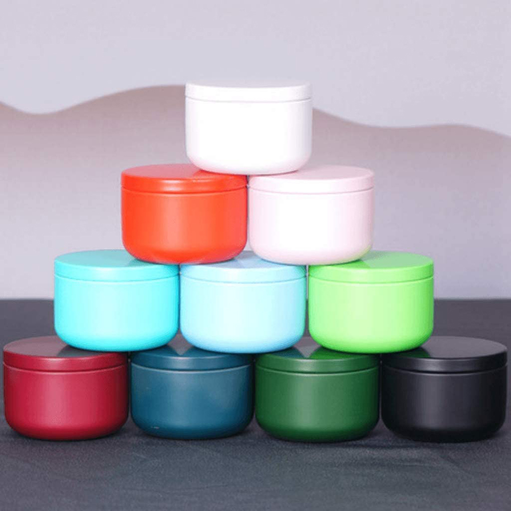 Candle Making Jars - Theeblikje met luchtdichte deksels Blik Theeopslagcontainers