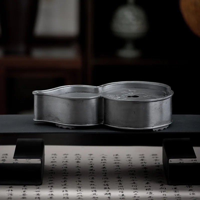 Pour Pot Aluminum - Kalebas Oude Tin Oude Pot Dienblad