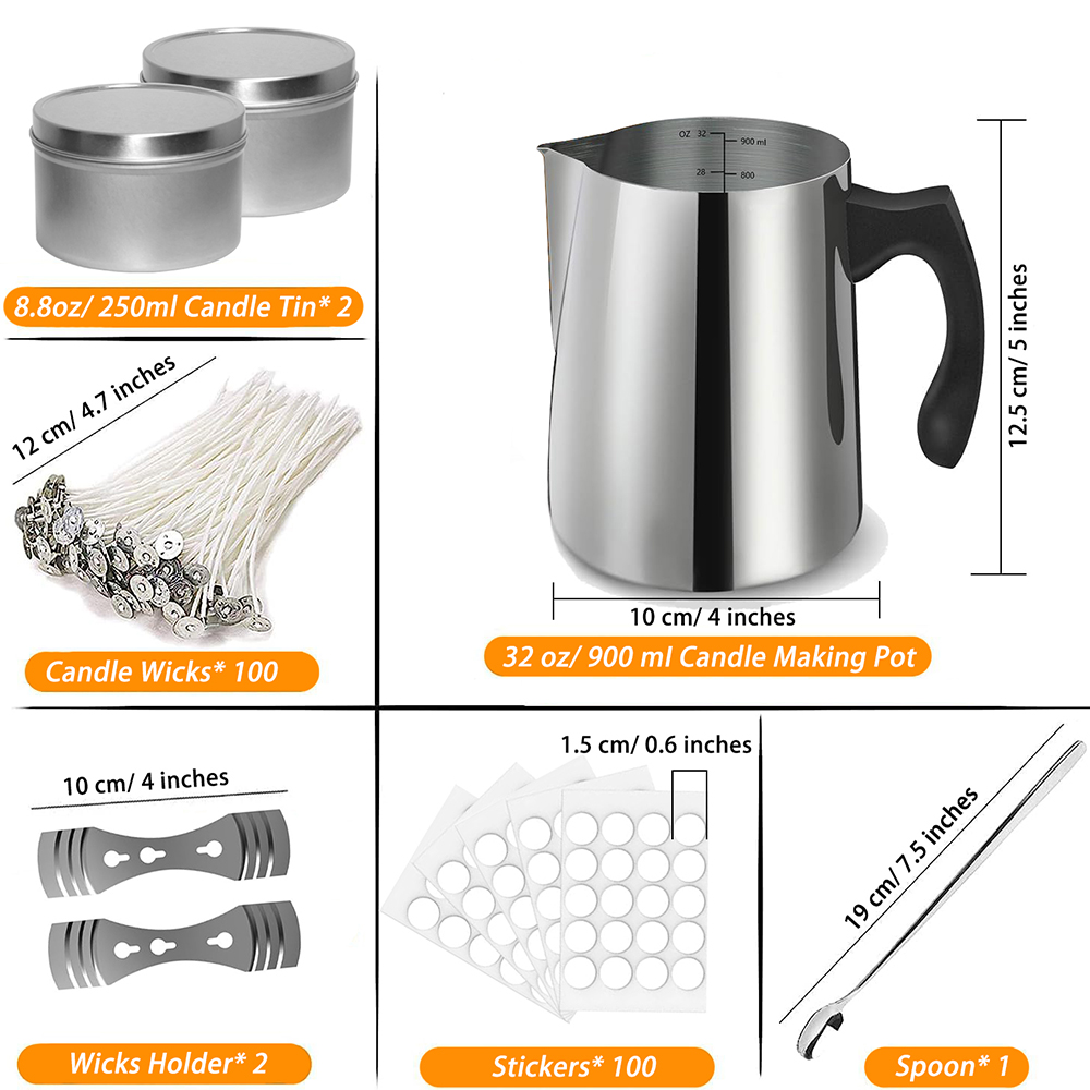 Starterset voor het maken van  - Candle Making Jars recensie en prijs
