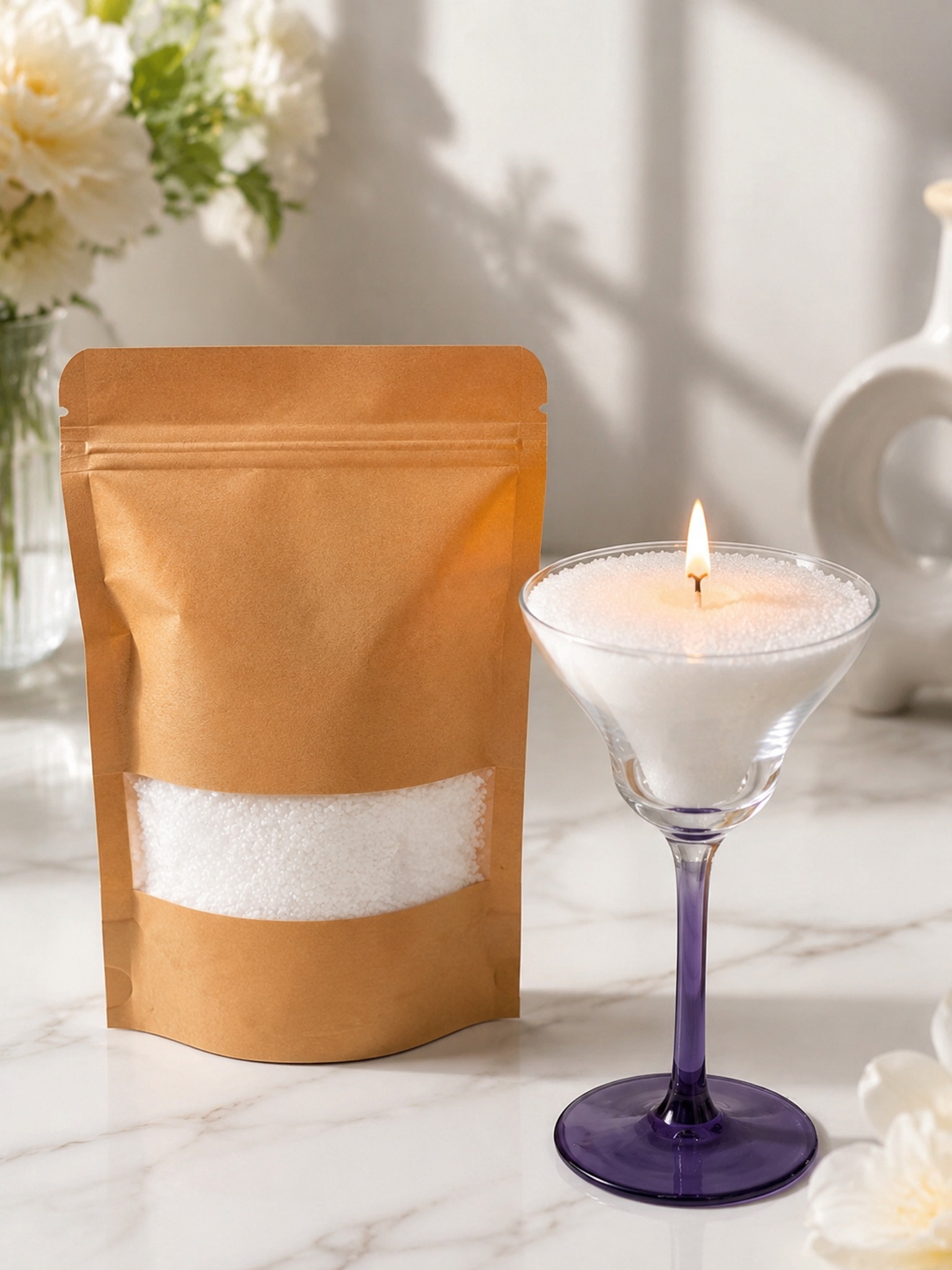 1000g parelwas DIY is de grond - Candle Making Place recensie en prijs