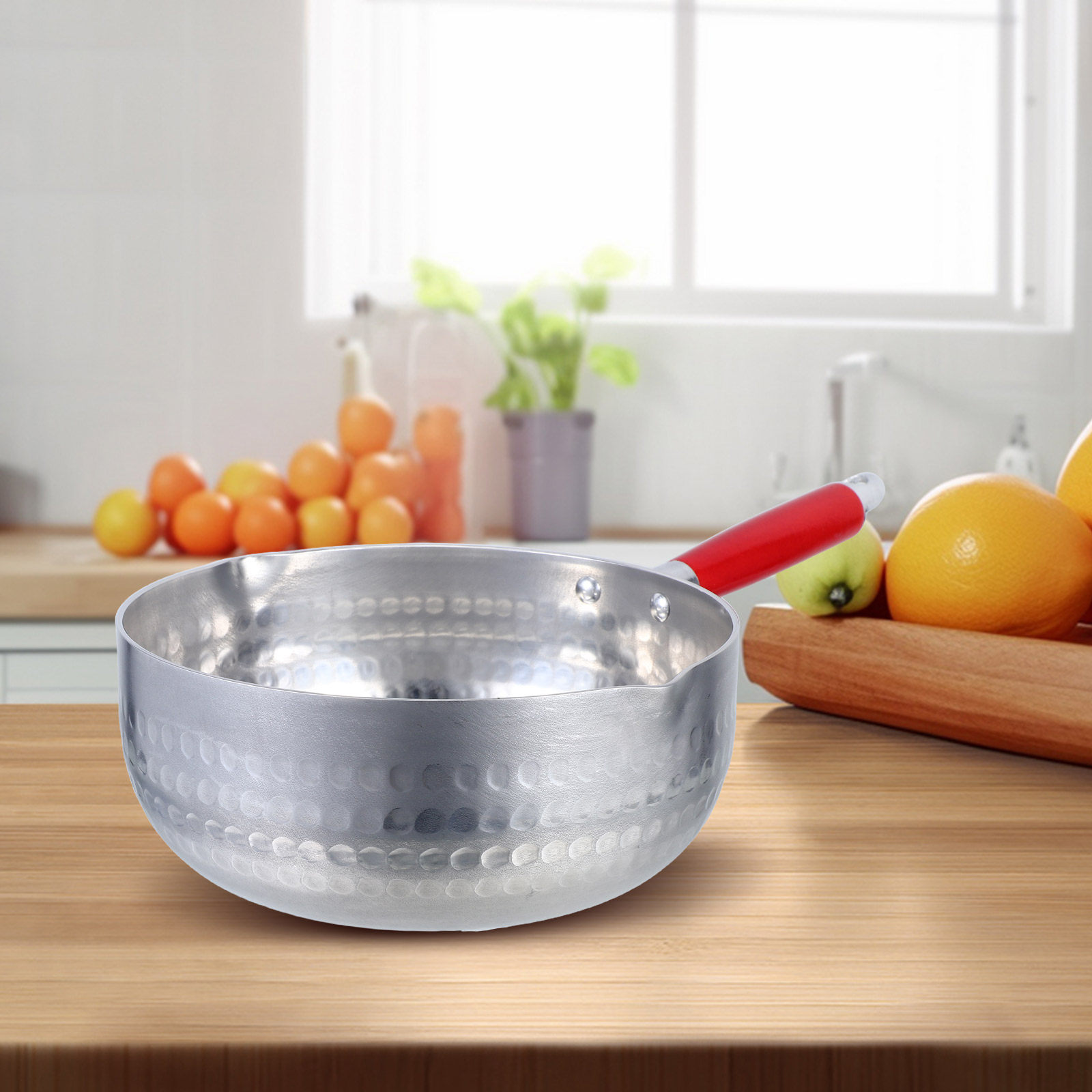 Japanse melkpan, 20 cm, met di - Pour Pot Aluminum recensie en prijs