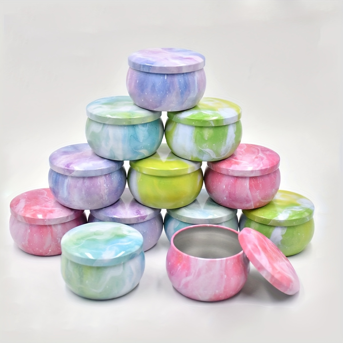 Metal kaarsenpotjes met sterre - Candle Making Jars recensie en prijs