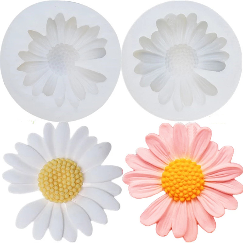 3d Daisy Bloem Schimmel Zon Si - Candle Making Process recensie en prijs