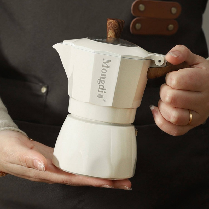 Mongdio Dubbele Klep Moka Pot  - Pour Pot Aluminum recensie en prijs