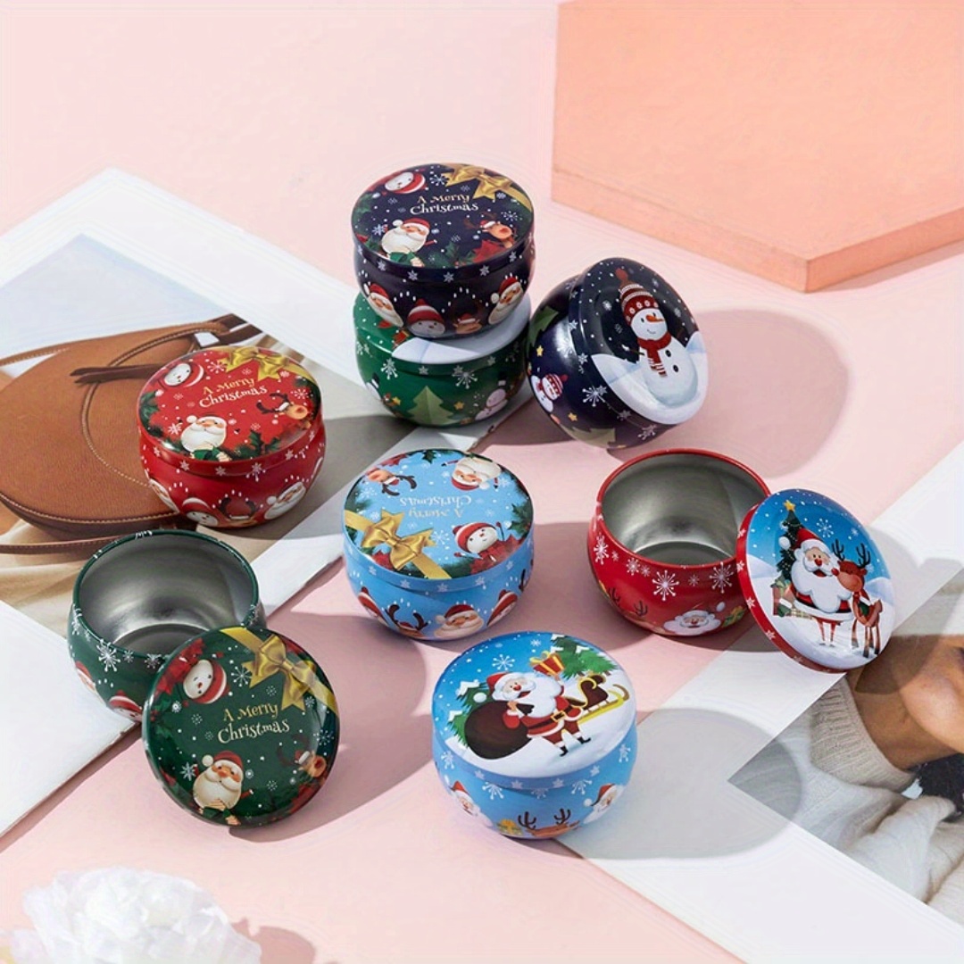 10 stuks feestelijke kerstkaar - Candle Making Jars recensie en prijs