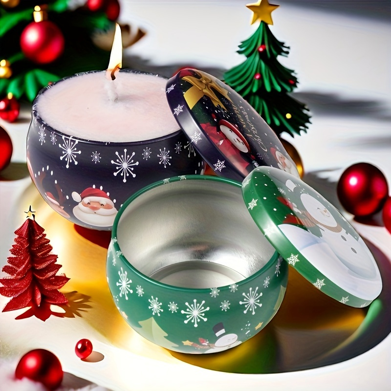 10 stuks feestelijke kerstkaar - Candle Making Jars recensie en prijs